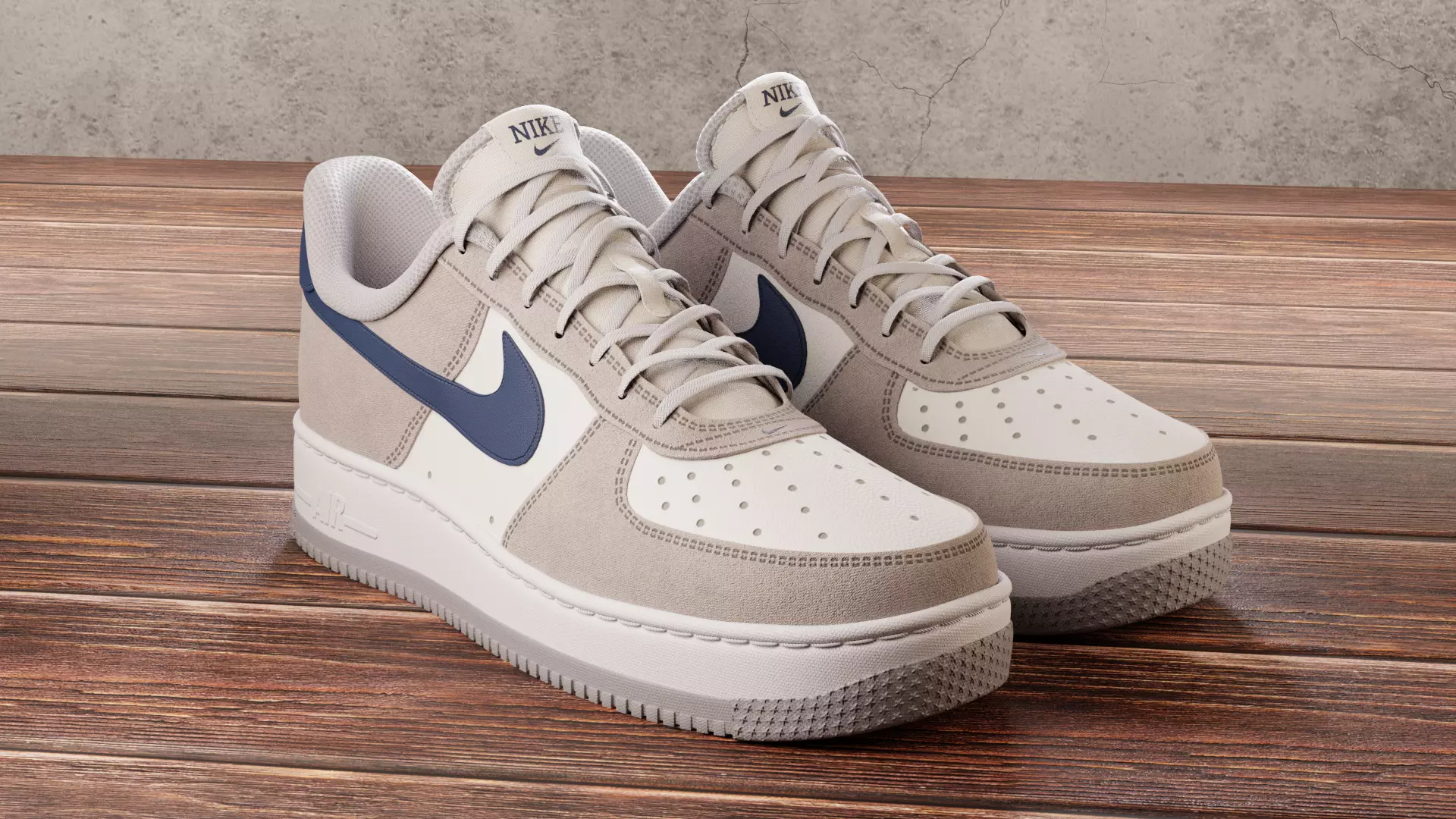 Nike Air Force 1 3D model_0