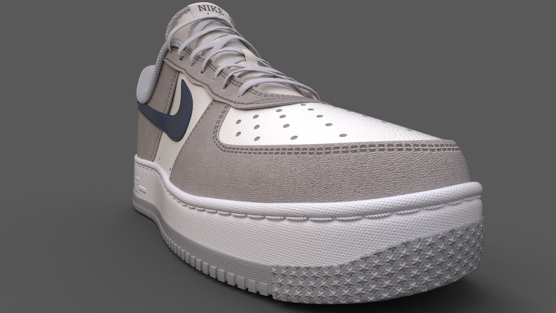 Nike Air Force 1 3D model_10