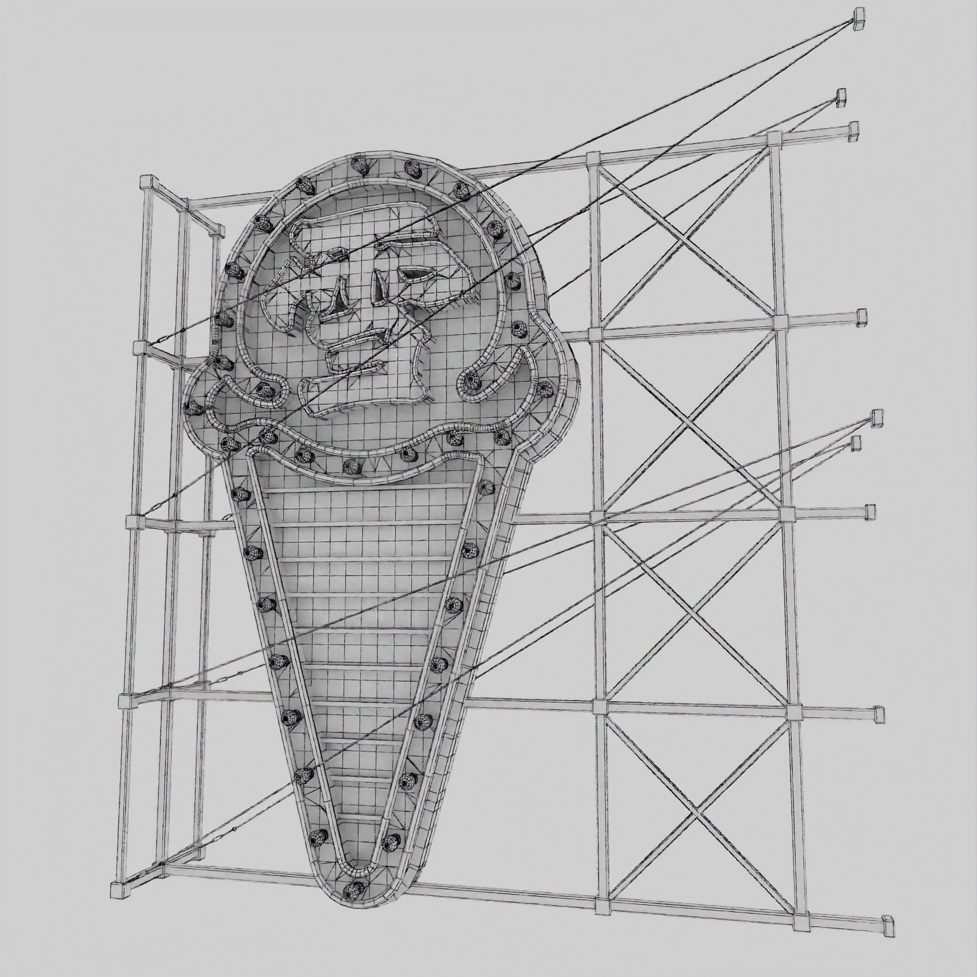Hong Kong Neon Sign V05 Bundle 3D model_61