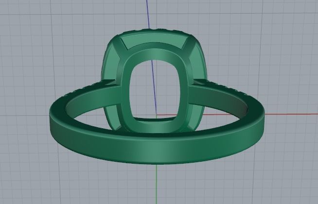 Wedding ring Model 3663 3D print model_4