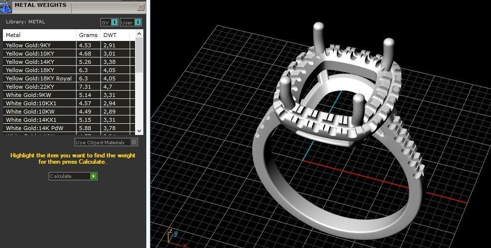 Wedding ring Model 3663 3D print model_10