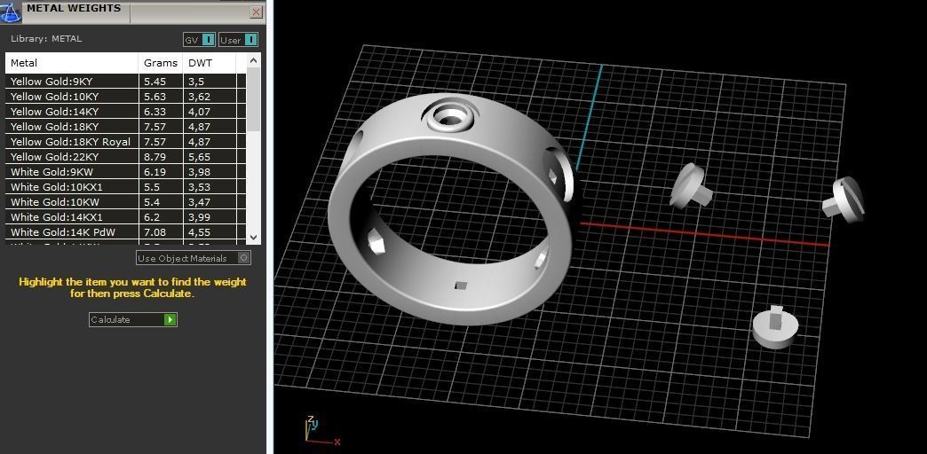 Ring bolt Model 3639 3D print model_6