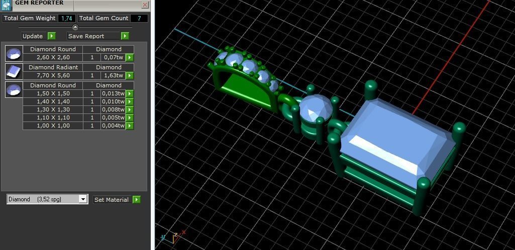 Pendant Model 3635 3D print model_8