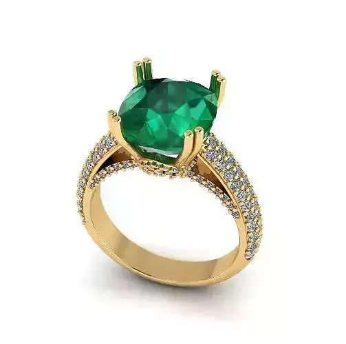 Engagement halo rings Model 3631