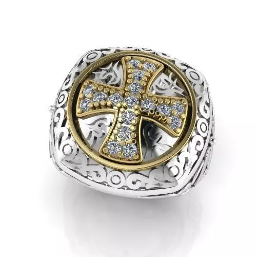 Cross ring Model 3623 3D print model
