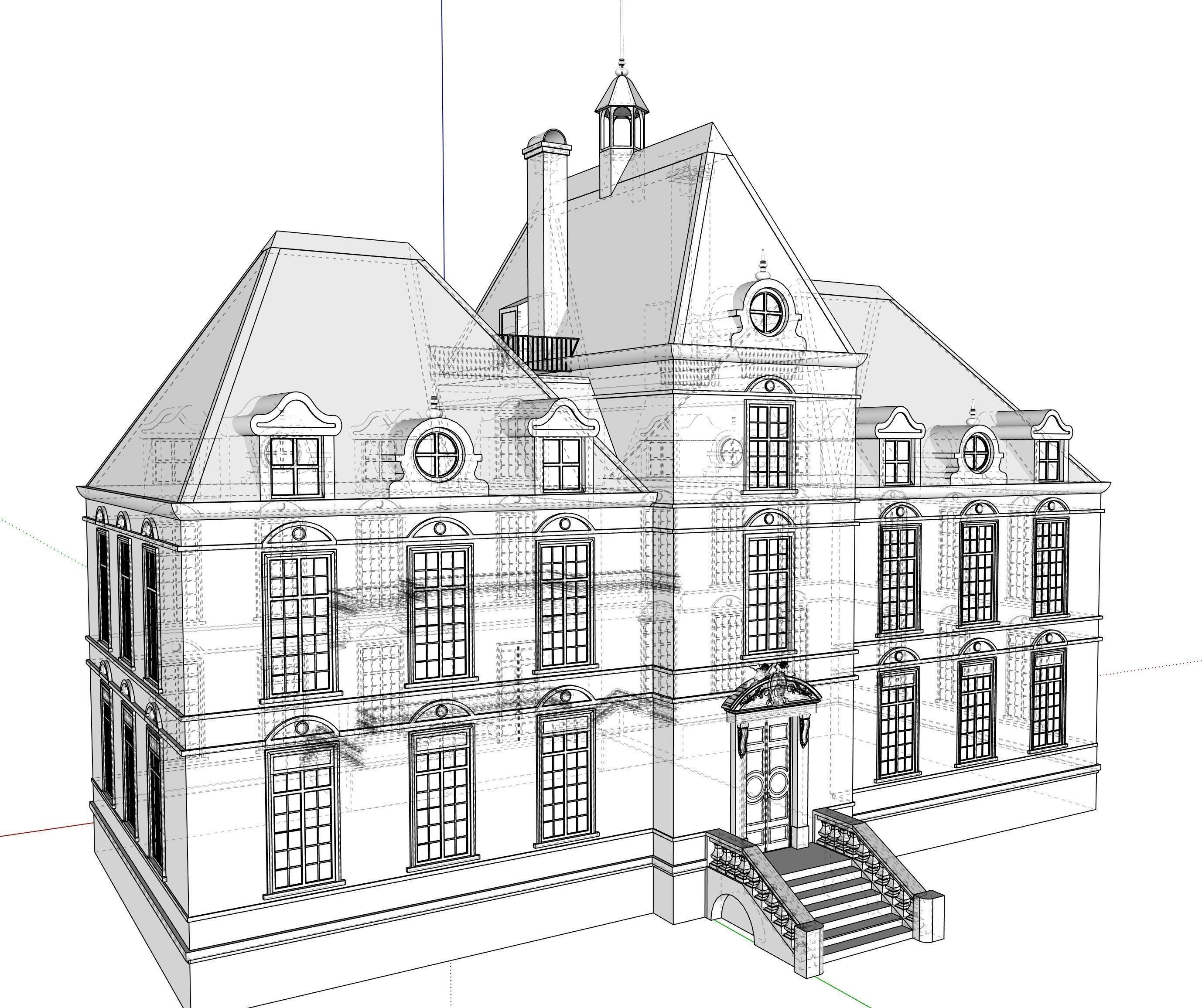 MOULINSART 3D model_2