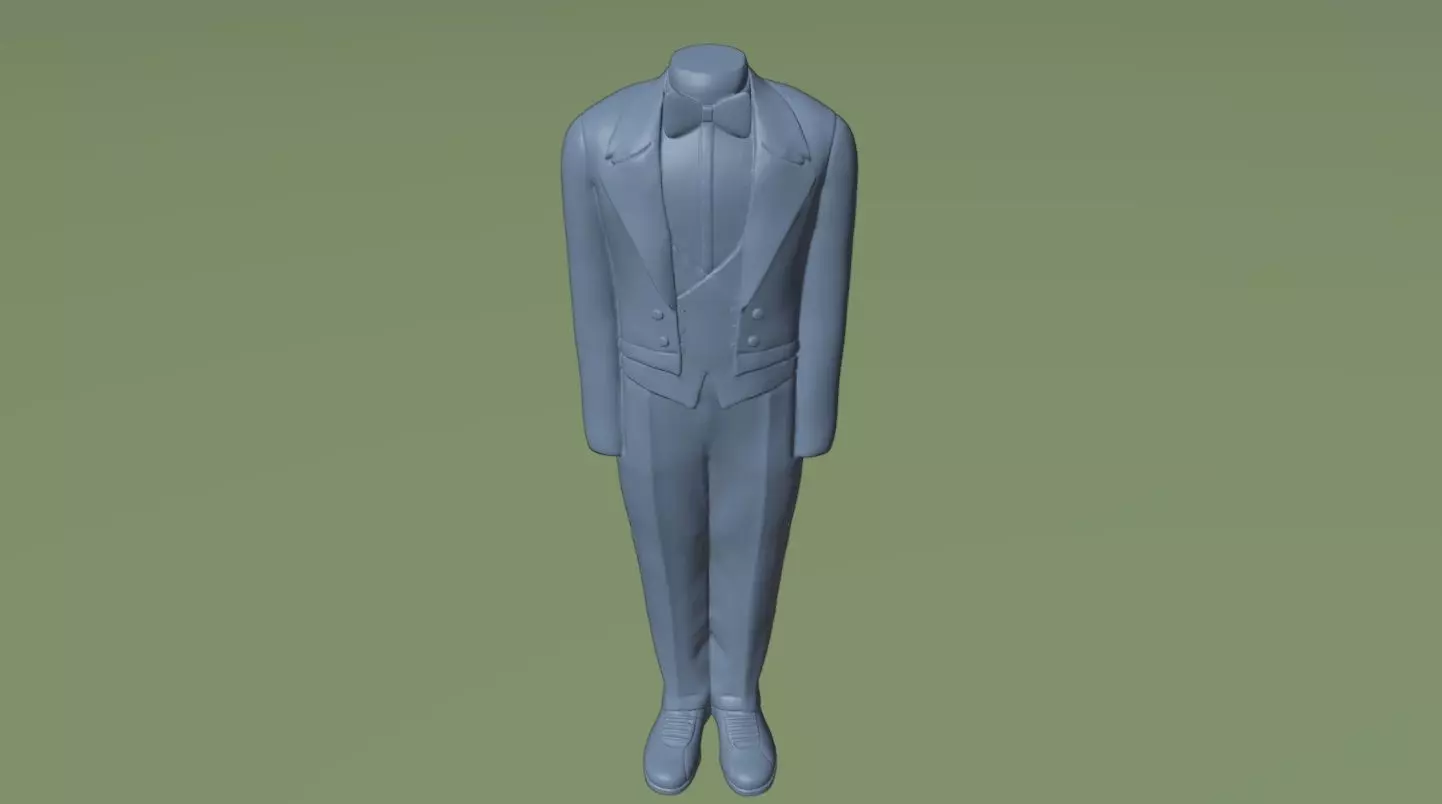 Free Groom Sculpture 3D print model