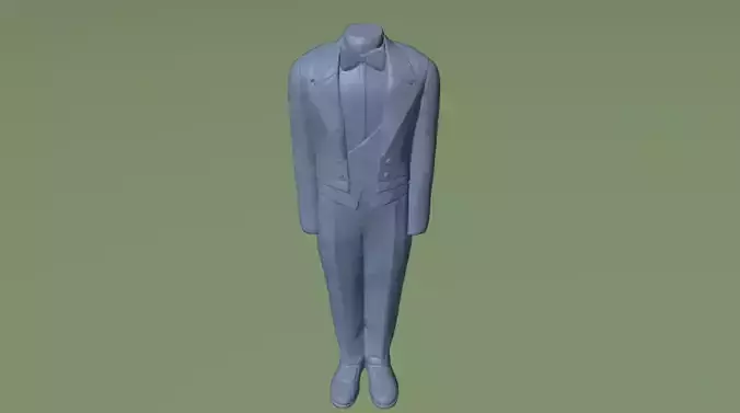 Free Groom Sculpture 3D print model