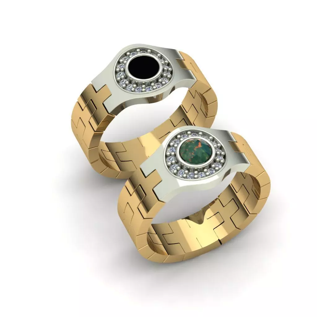 Men ring 3D print model