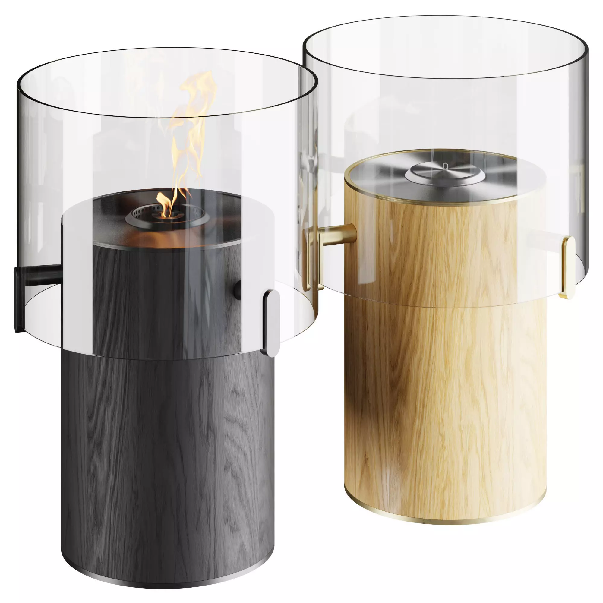 EcoSmart Fire PILLAR Fireplace 3D model_0