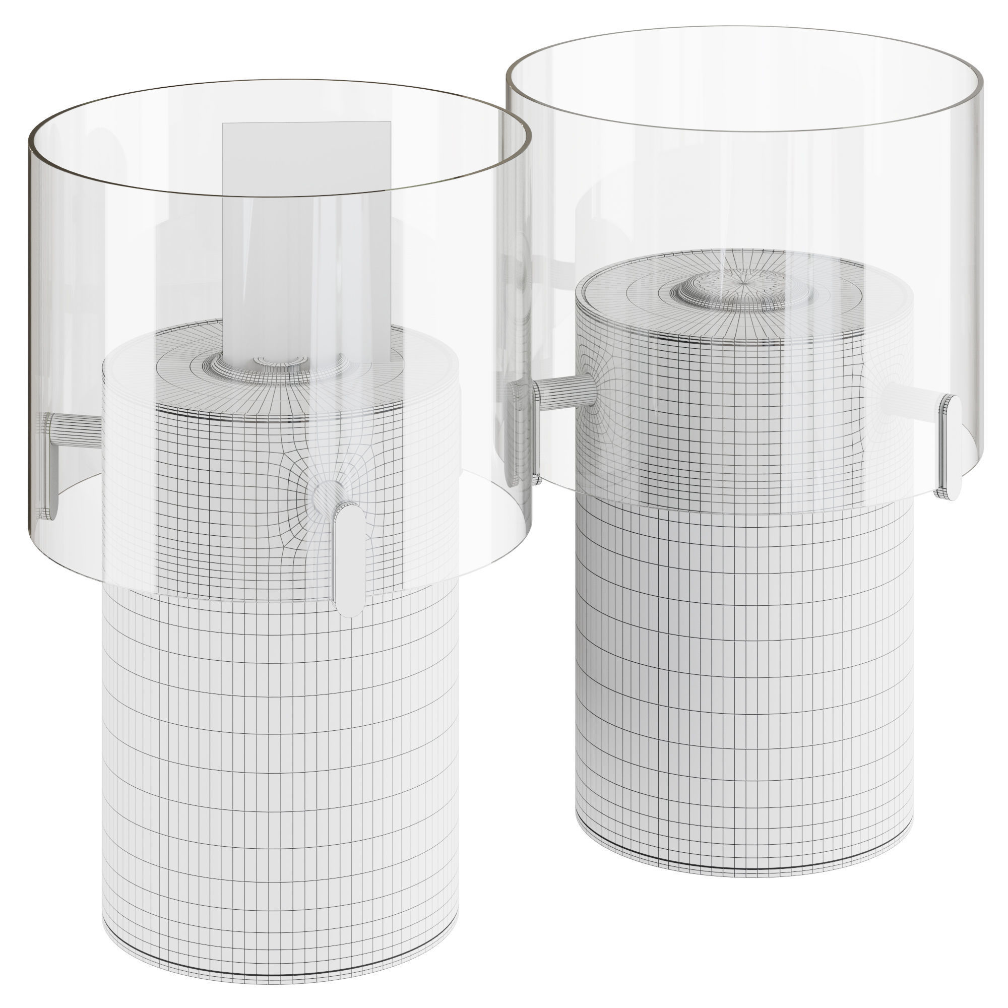 EcoSmart Fire PILLAR Fireplace 3D model_1