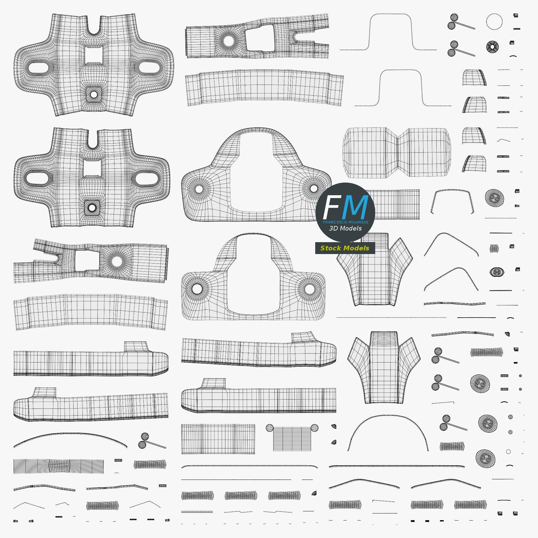 Cabinet hinge 3D model_11
