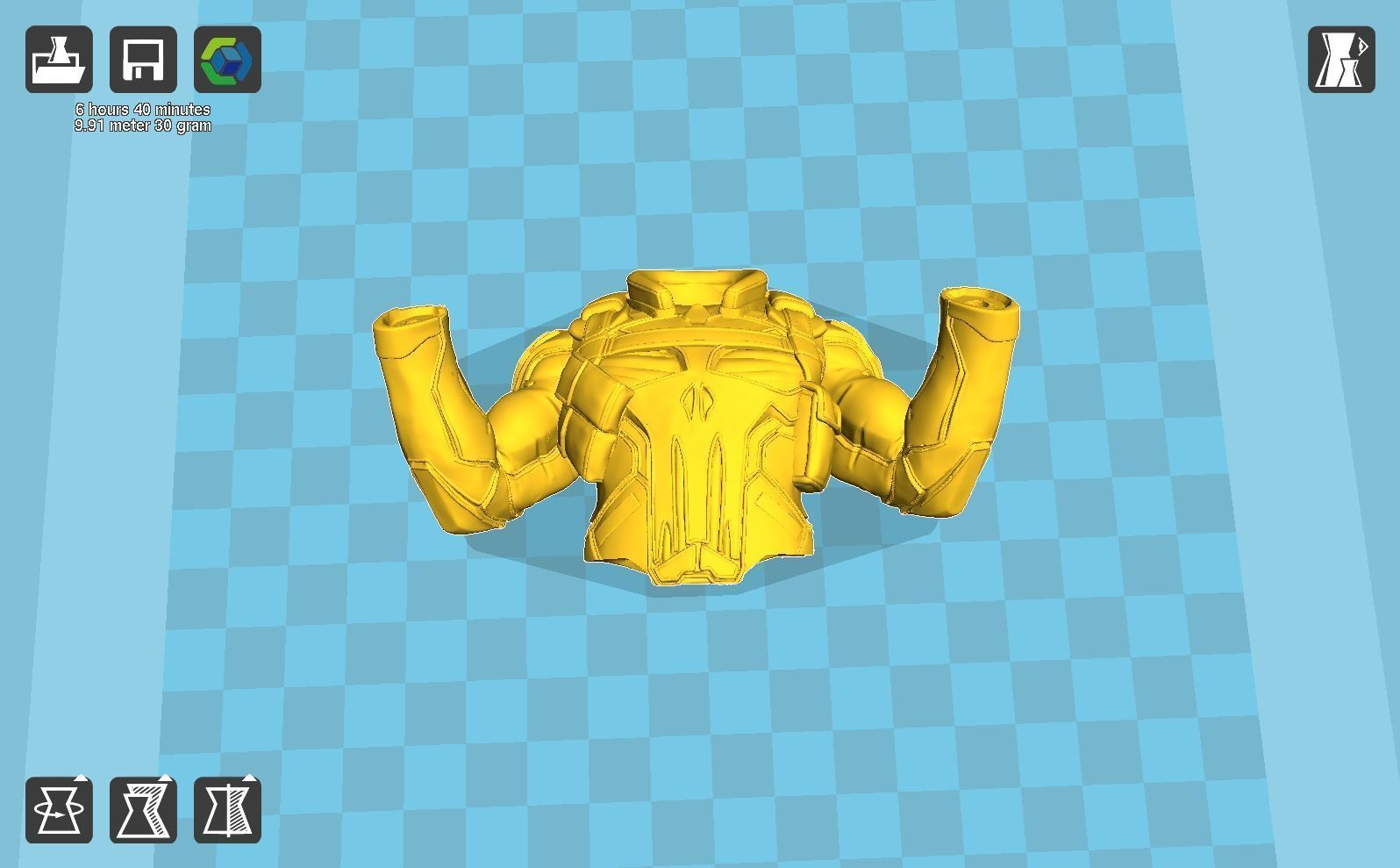 The Punisher 3D print model_1