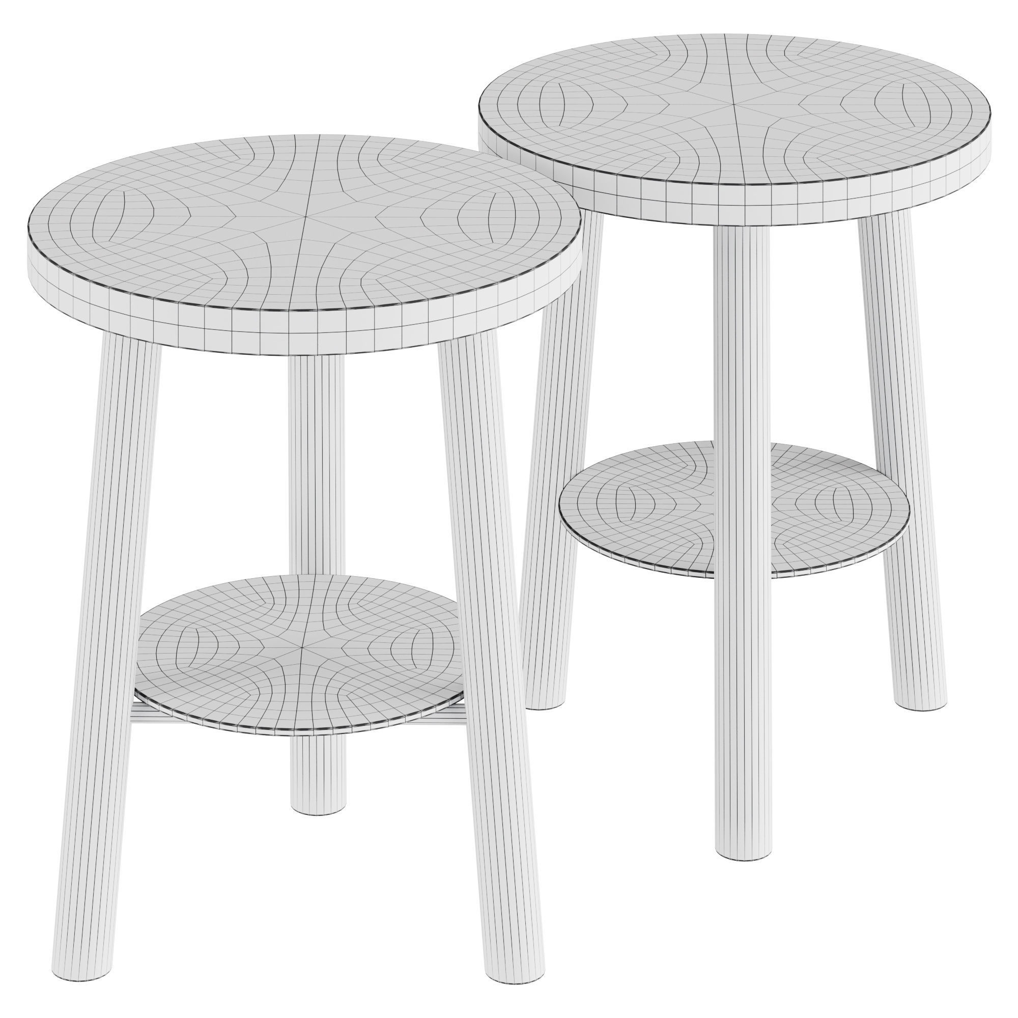 Semley Side Table 3D model_2