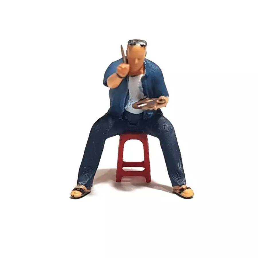 Figure Hardian Painting 1-64 Scale 3D print model_0