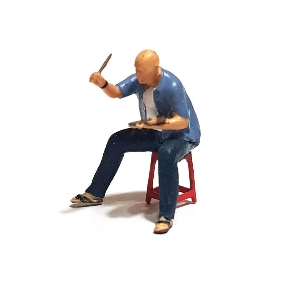 Figure Hardian Painting 1-64 Scale 3D print model_2