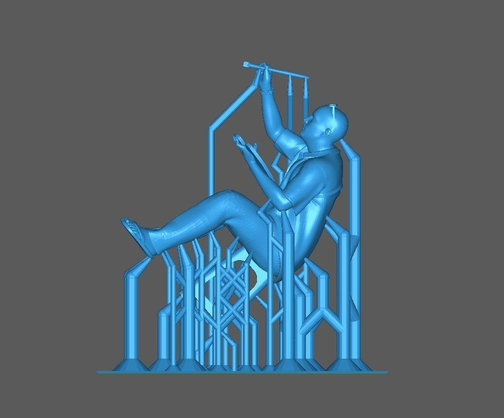 Figure Hardian Painting 1-64 Scale 3D print model_5