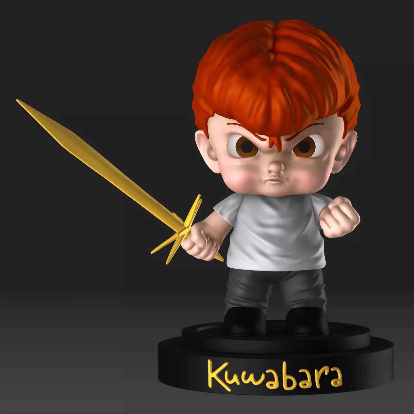 FOFUXO KUWABARA 3D print model_0
