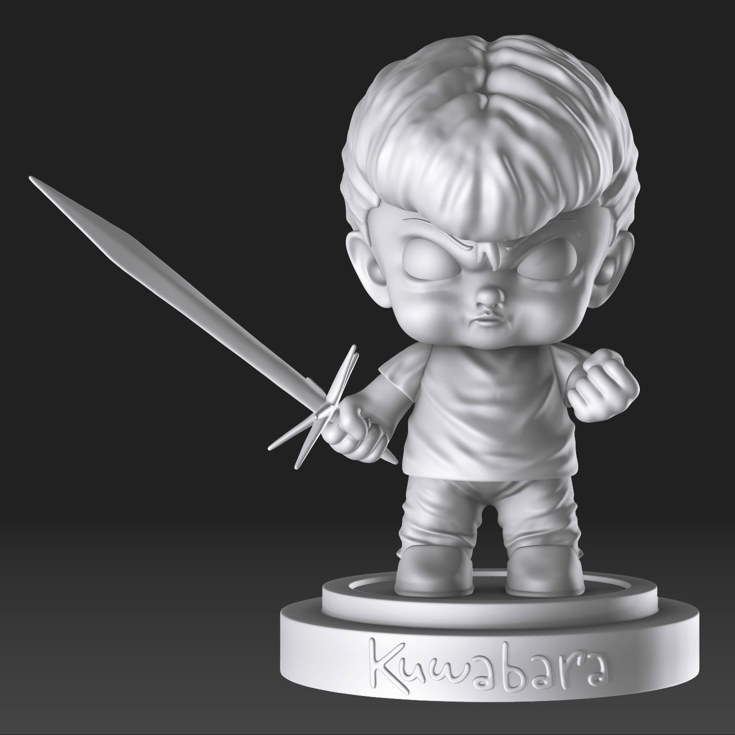 FOFUXO KUWABARA 3D print model_4