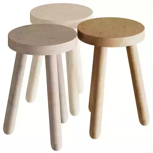 Stool One Oak