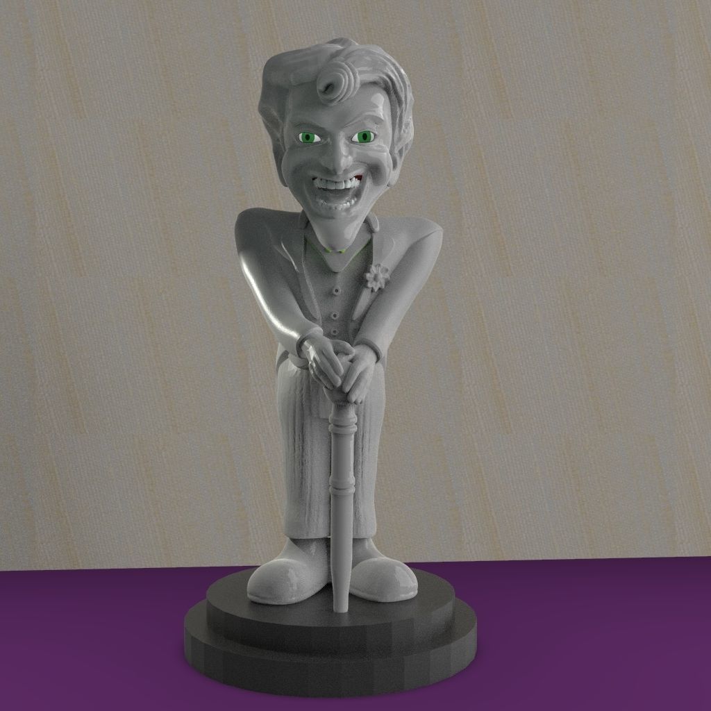 Joker 3D print model_1