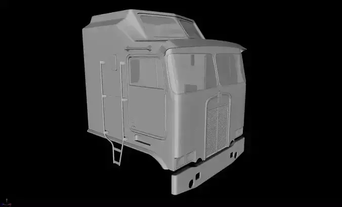 Kenworth K100 Aerodyne 1974 3D model