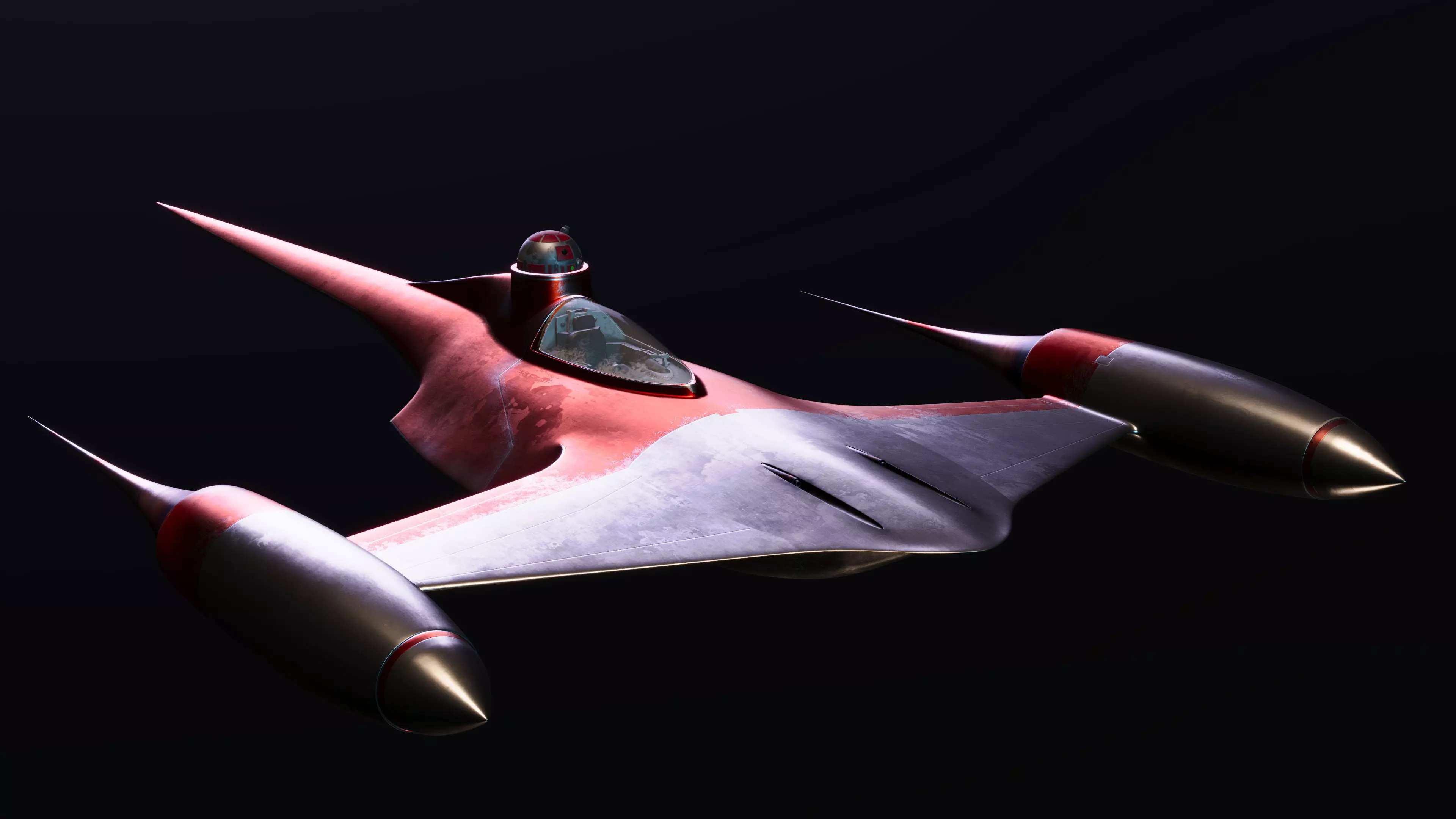 N1 Starfighter 3D model