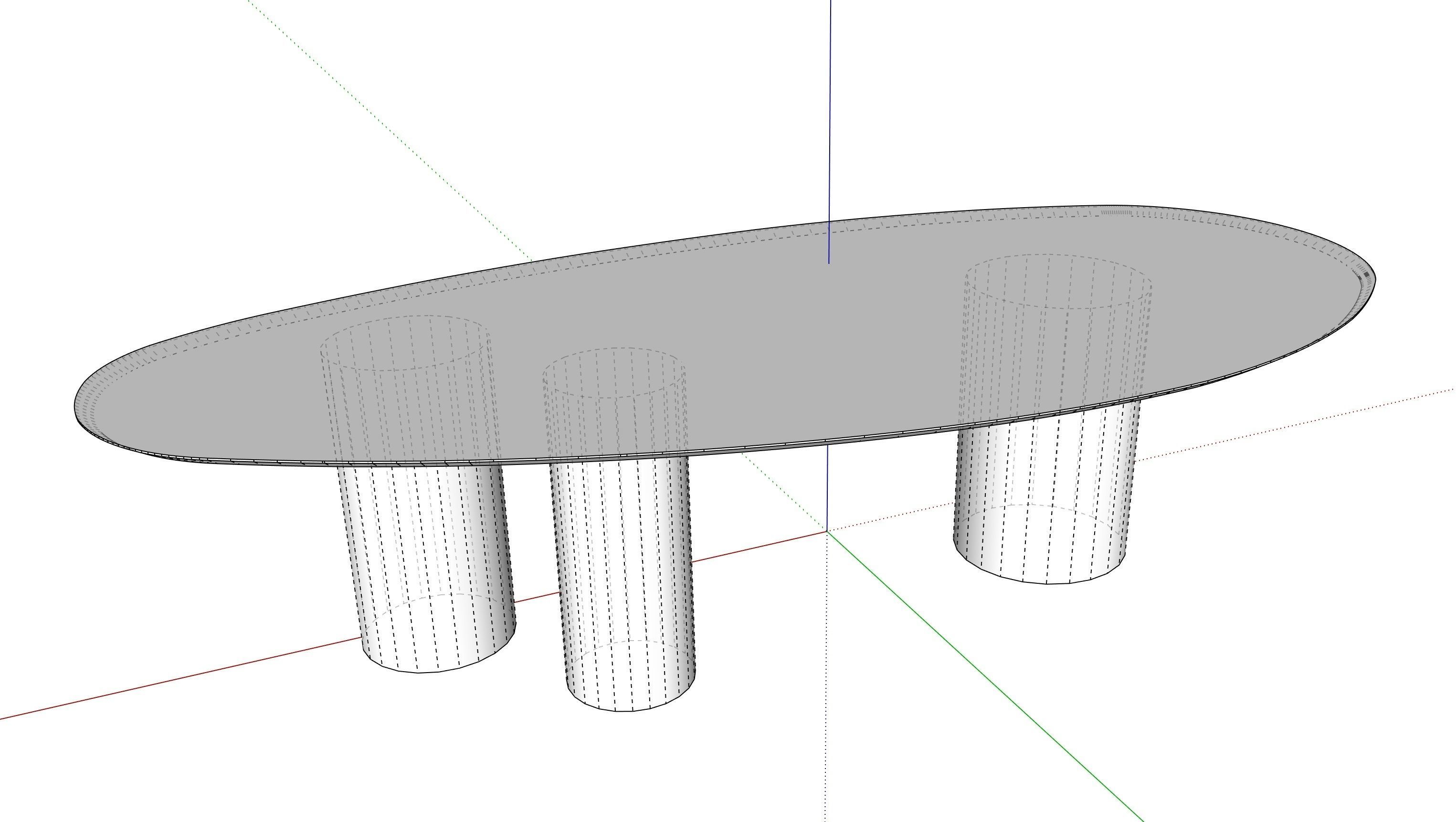 LARGO table 3D model_1