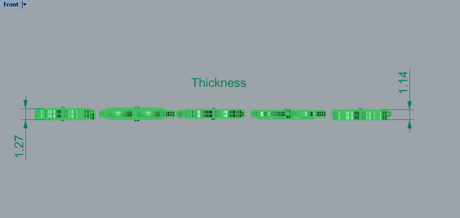 Collection of Various Butterfly jewelry findings 3D print model_11