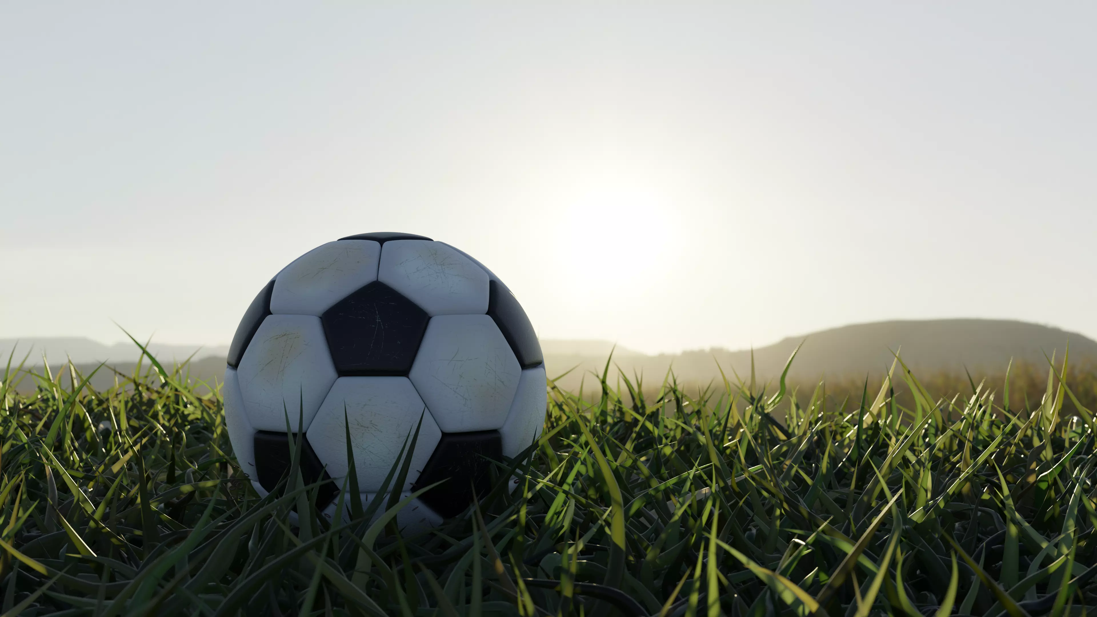 soccer ball 3D model_0