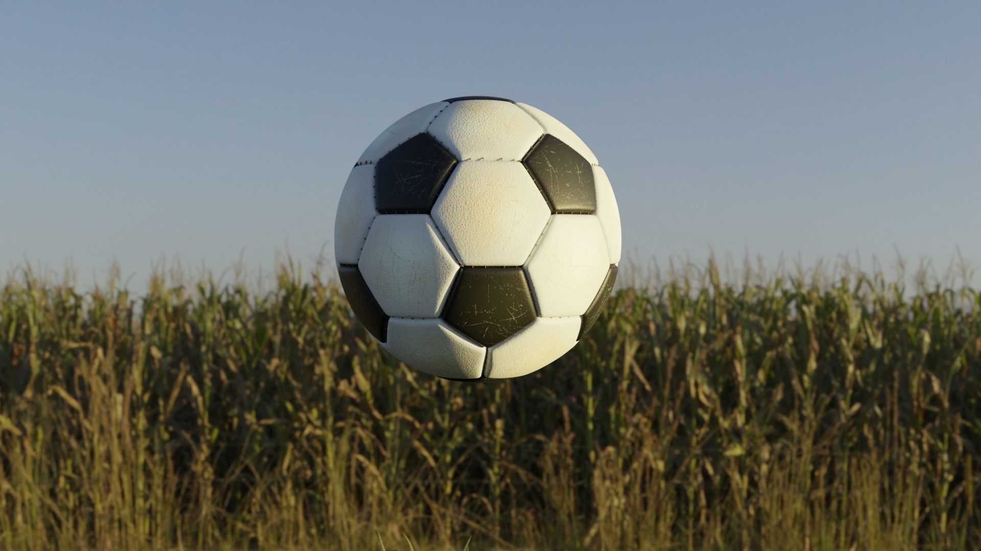 soccer ball 3D model_3