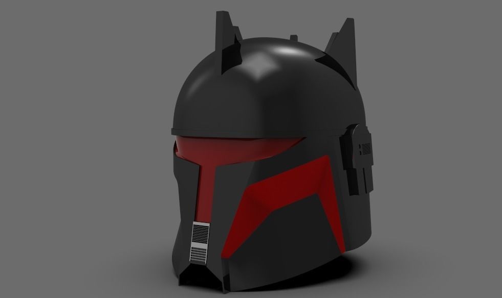 Moff Gideon Helmet 3D print model_2