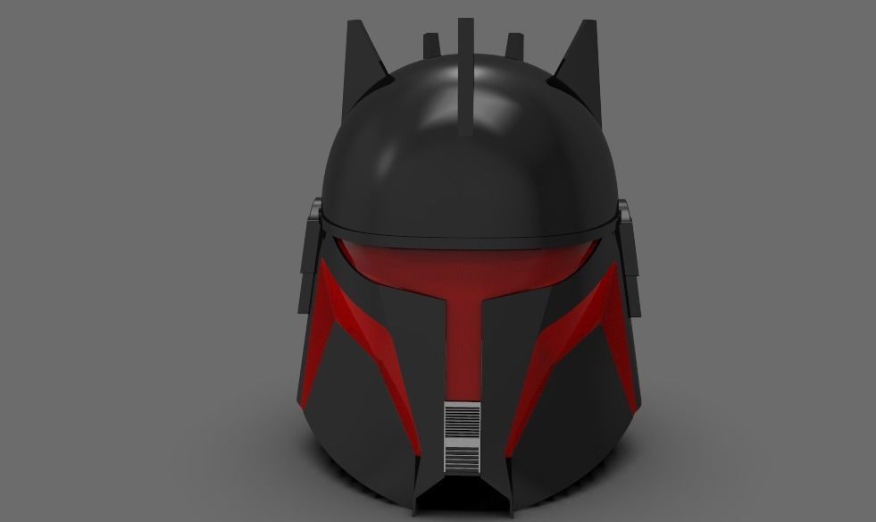 Moff Gideon Helmet 3D print model_3