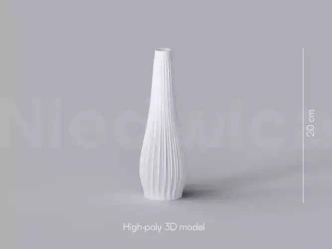 NIEDWICA VASE A-1 3D PRINTING VASE 3D MODEL