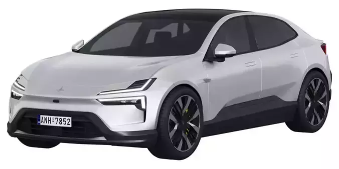 Polestar 4 2024 3D model