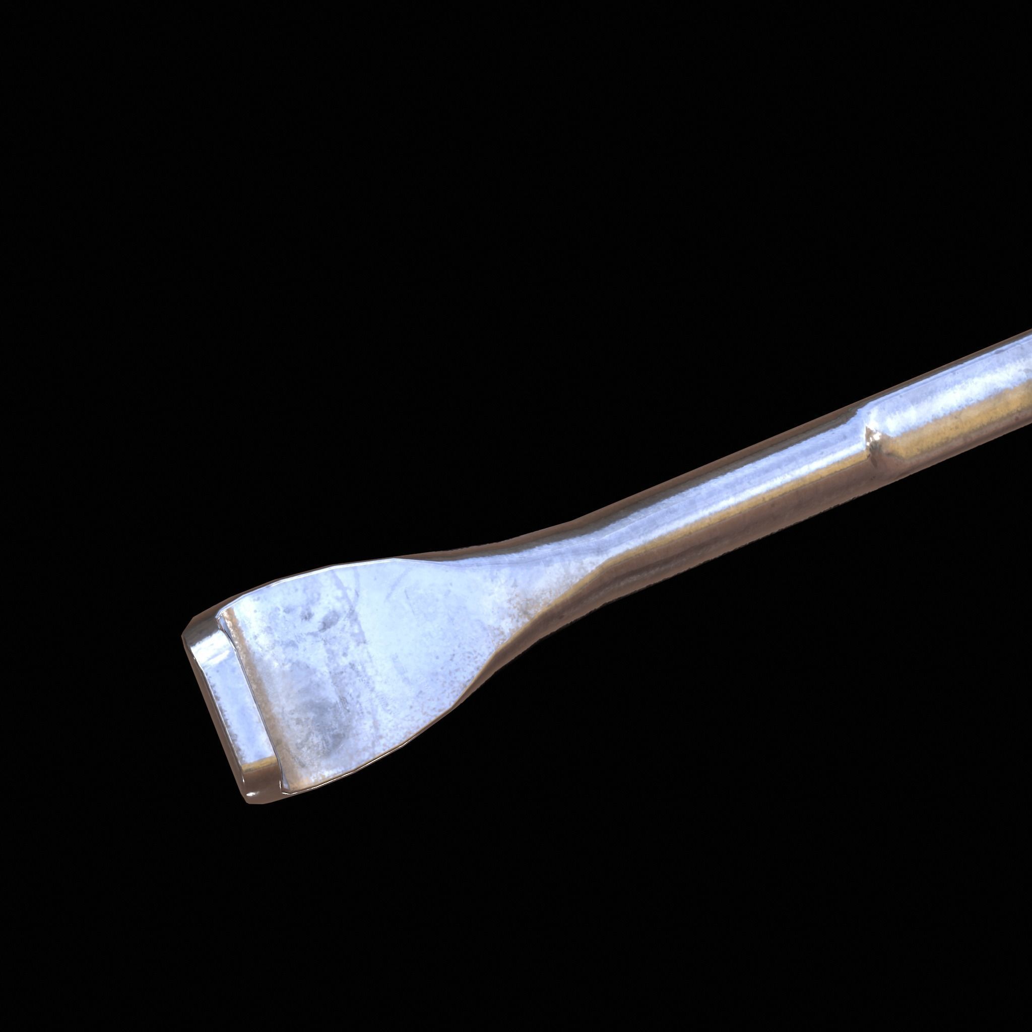 Paint Can Opener Low-poly 3D model_7