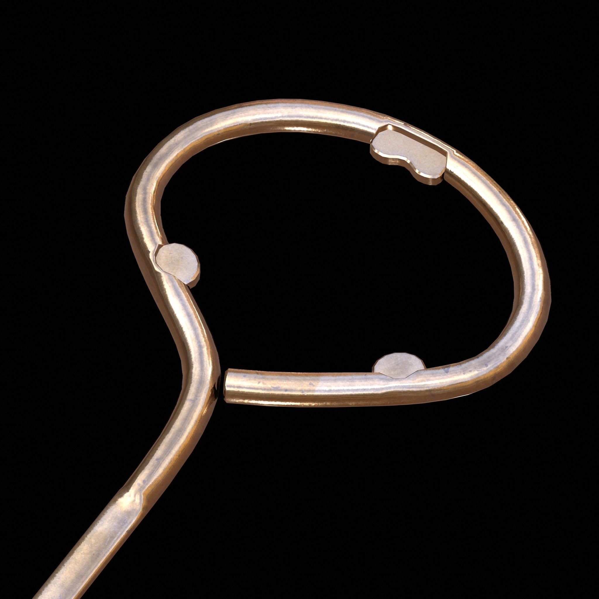 Paint Can Opener Low-poly 3D model_6