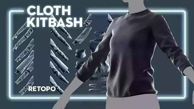 Cloth Kitbash - T-shirt