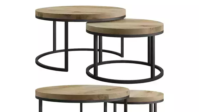 Oval Coffee Table by mLOFT