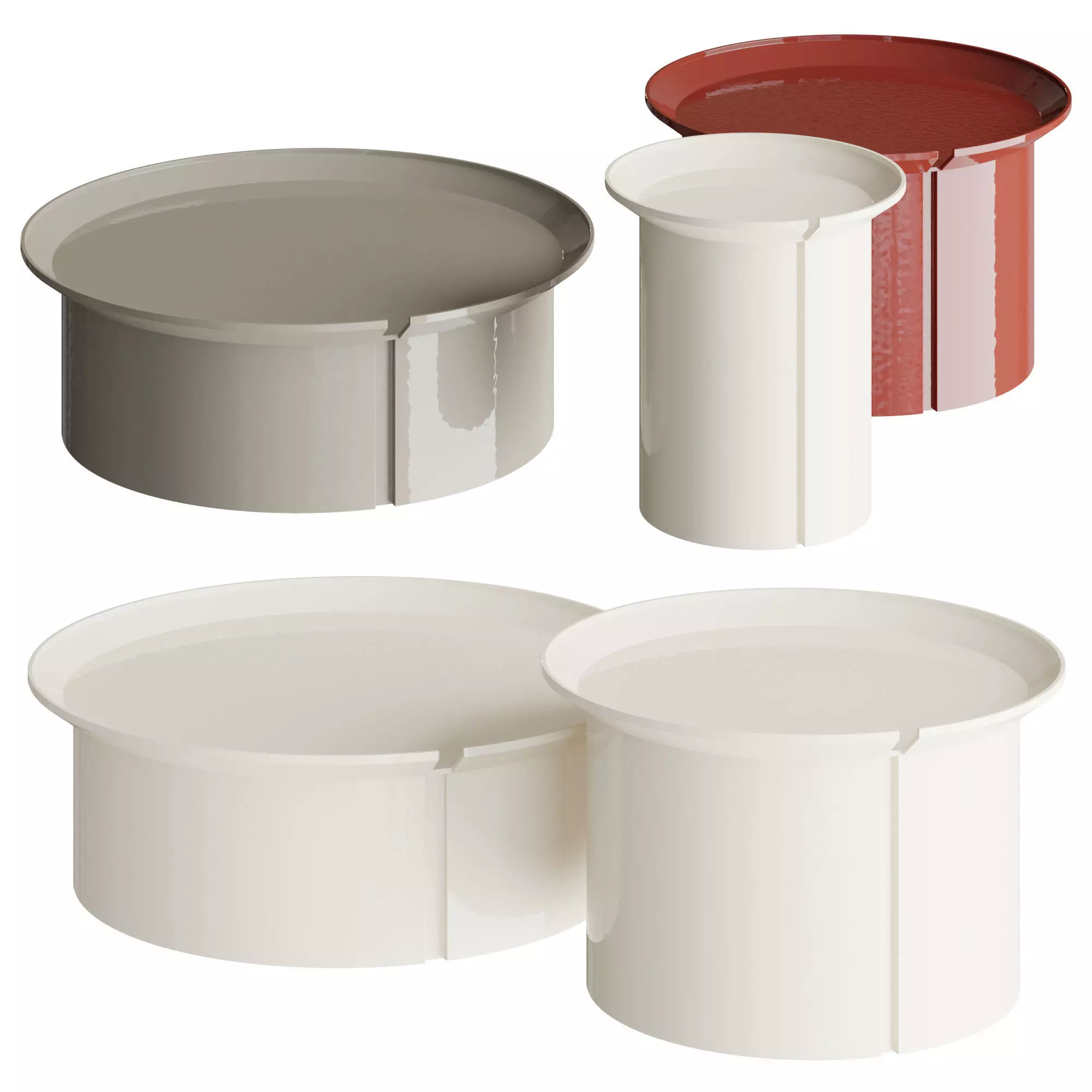 Gervasoni BRISE table 3D model_0