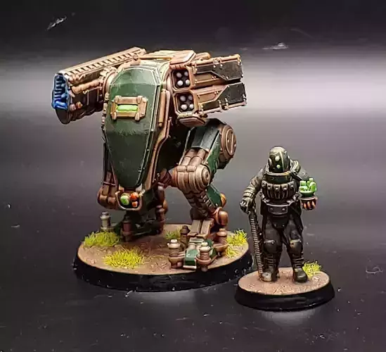Jade Coalition - Y80 Combat Frame 3D print model