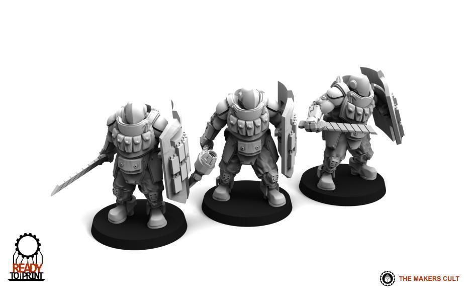 Jade Coalition - Juggernauts Free 3D print model_9