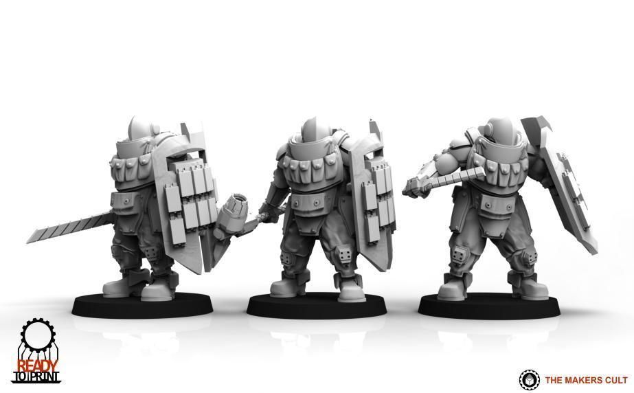 Jade Coalition - Juggernauts Free 3D print model_8