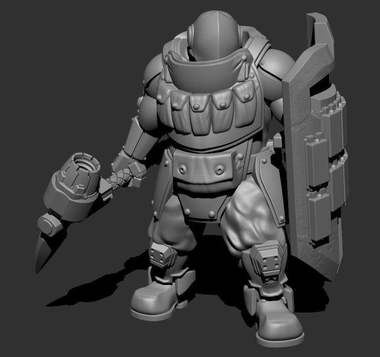 Jade Coalition - Juggernauts Free 3D print model_7
