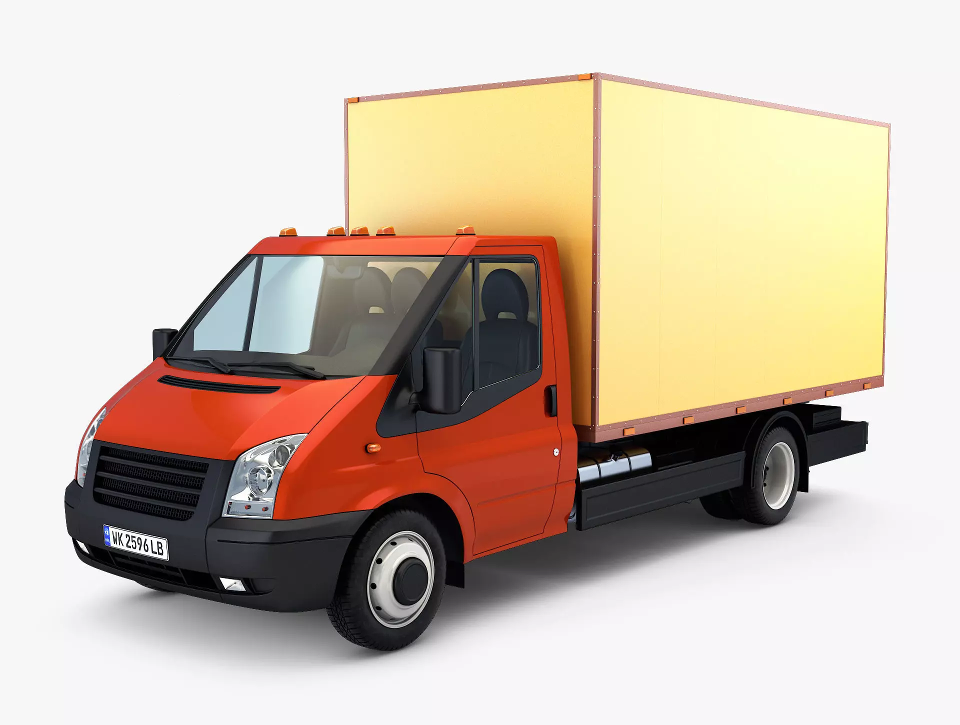 Mini Truck Box v 1 3D model