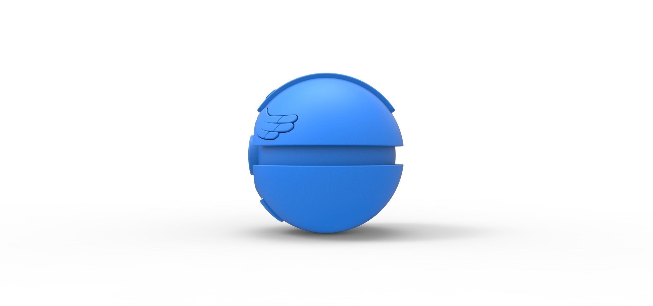 PIA Chansey Ball 3D print model_14