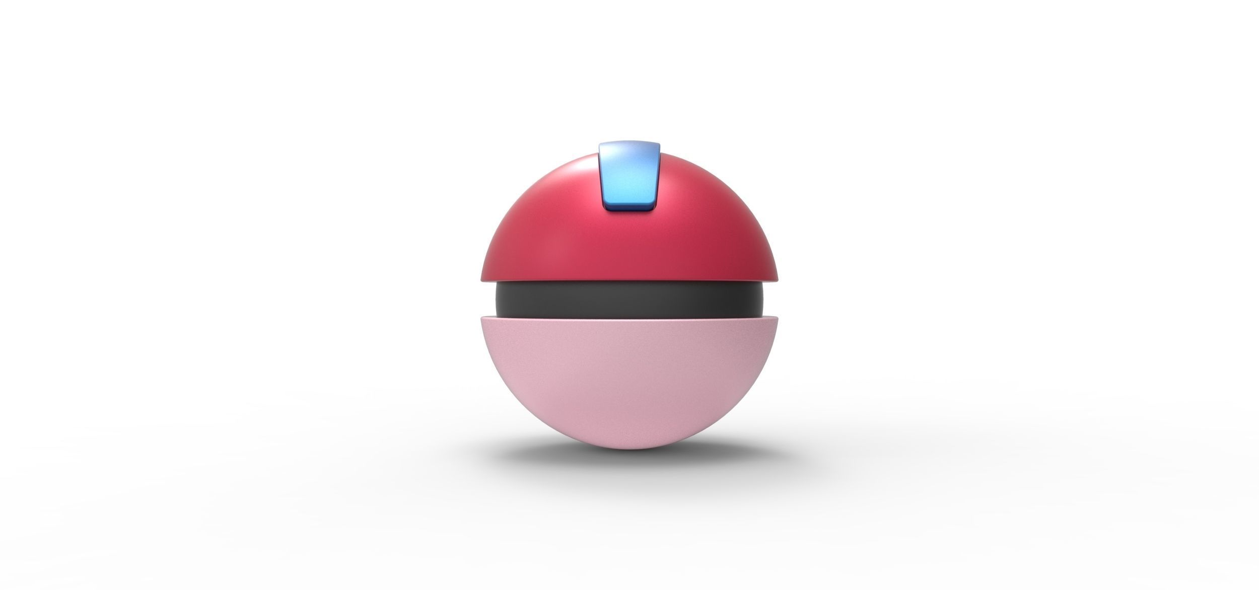 PIA Chansey Ball 3D print model_8