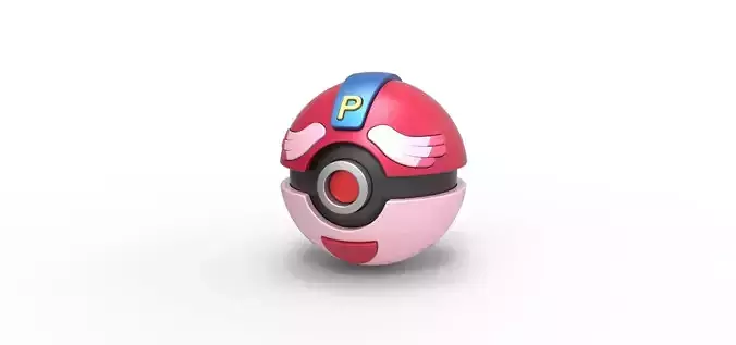 PIA Chansey Ball 3D print model PIA Chansey Ball 3D print model