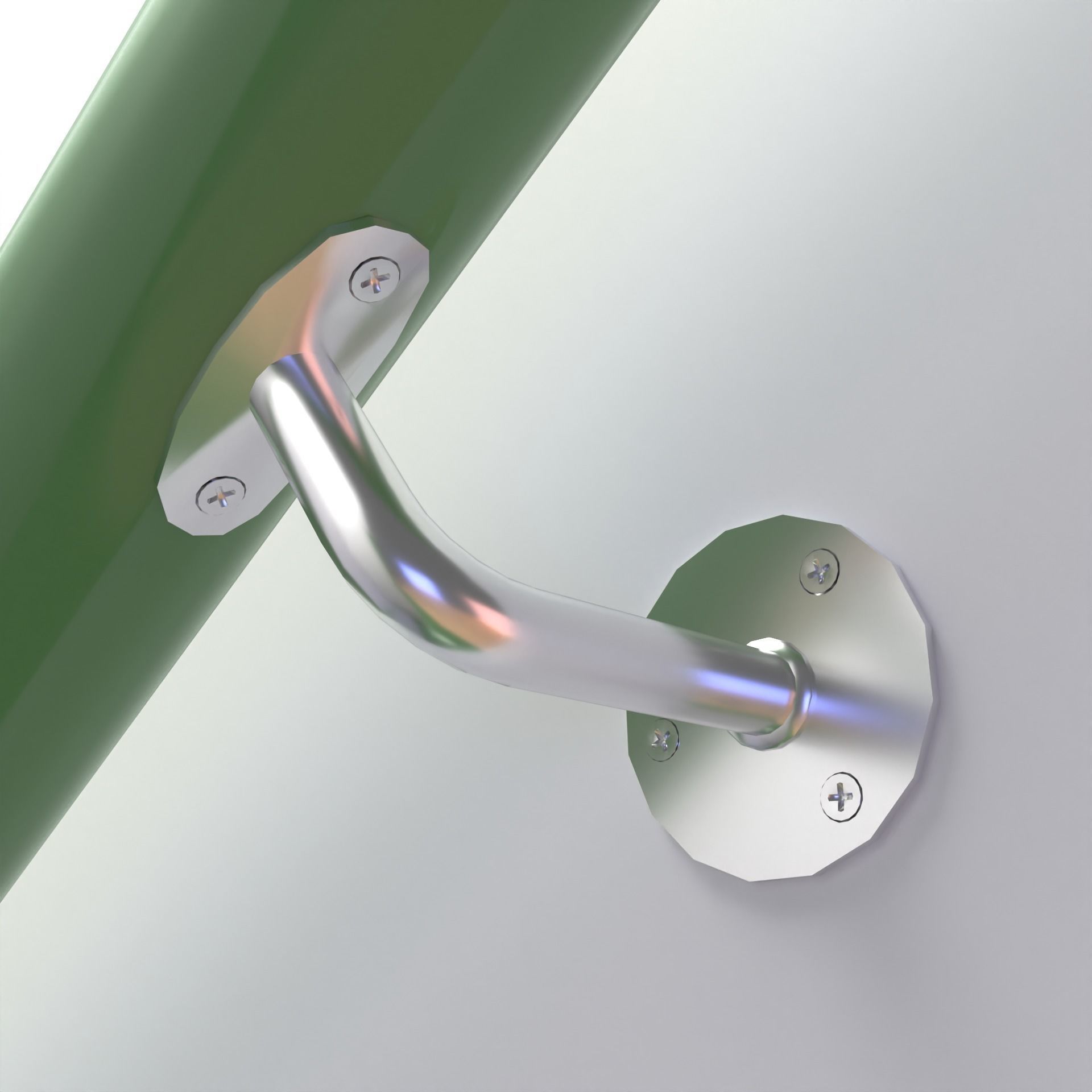 Spiral staircase 3D model_4