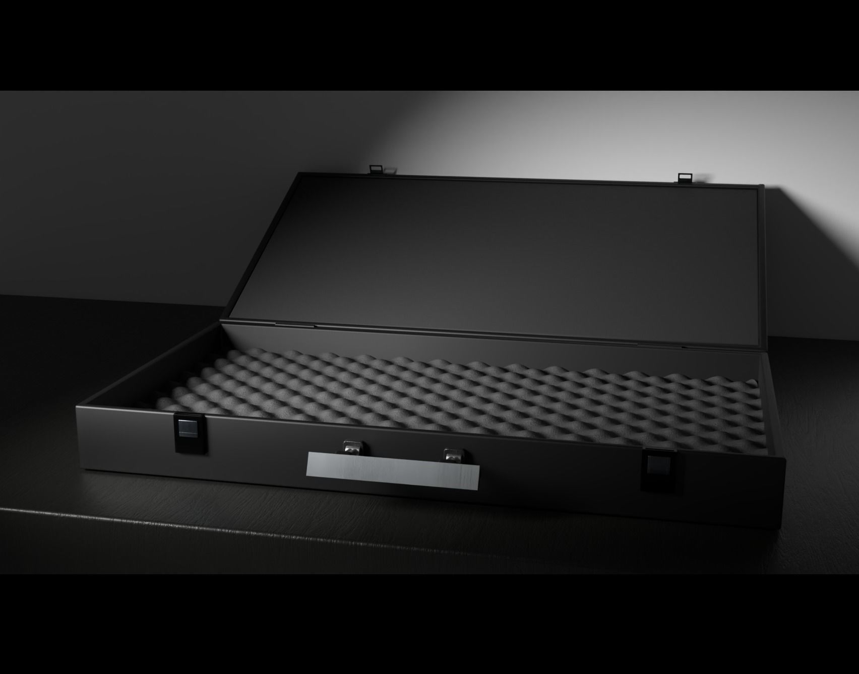 Ammo boxes - Briefcase - gun 3D Model Collection_9